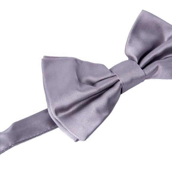 Dolce & Gabbana Gray Polka Dots Silk Adjustable Neck  DOLCE & GABBANA GRAY BOWTIE